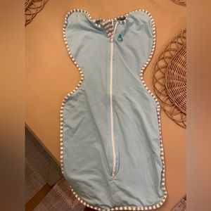 Love to Dream original swaddle - blue- size medium